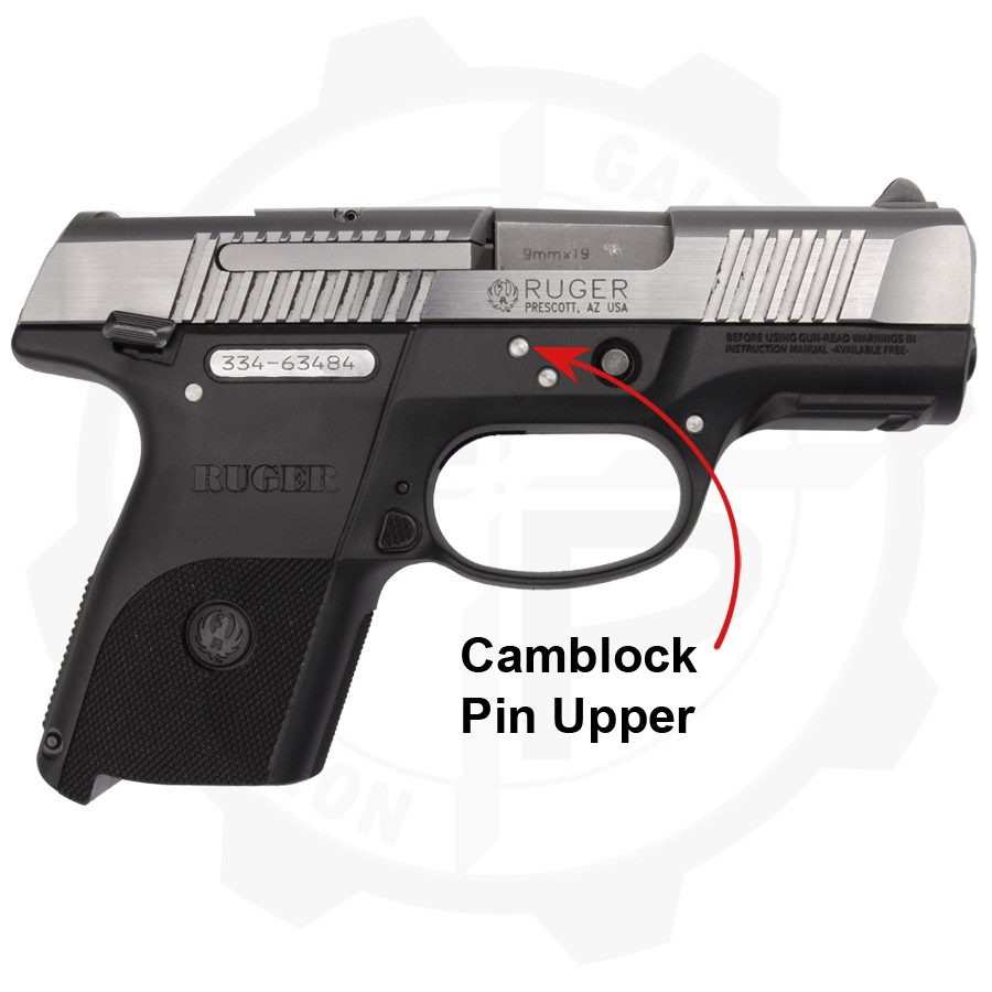 Camblock Pin Upper for Ruger SR9, SR9e, SR9c, SR40, SR40c, and SR45 Pistols