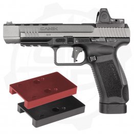 Optic Mount Plate RMR Style for Canik Optic Ready TP9 SFx and TP9 Elite Combat Pistols