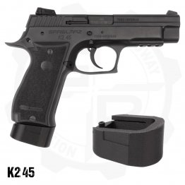 +2 Magazine Extension for SAR USA K2 45 Pistols