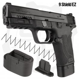 +2 Magazine Extension for Smith & Wesson M&P 9 Shield EZ Pistols