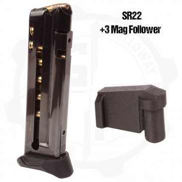 +3 Magazine Follower for Ruger SR22 Pistols