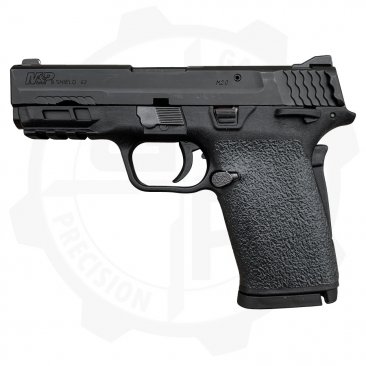 Black Traction Grip Overlays for Smith and Wesson M&P 9 Shield EZ Pistols