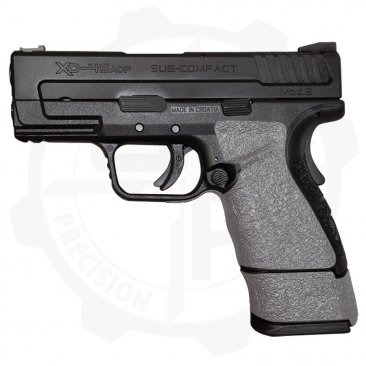 Grey Traction Grip Overlays for Springfield XD-45 Mod.2 Sub-Compact Pistols