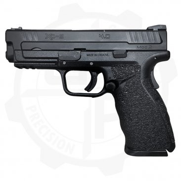 Black Traction Grip Overlays for Springfield XD-9 and XD-40 Mod.2 4" Pistols