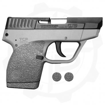Grey Traction Grip Overlays for Taurus TCP Pistols