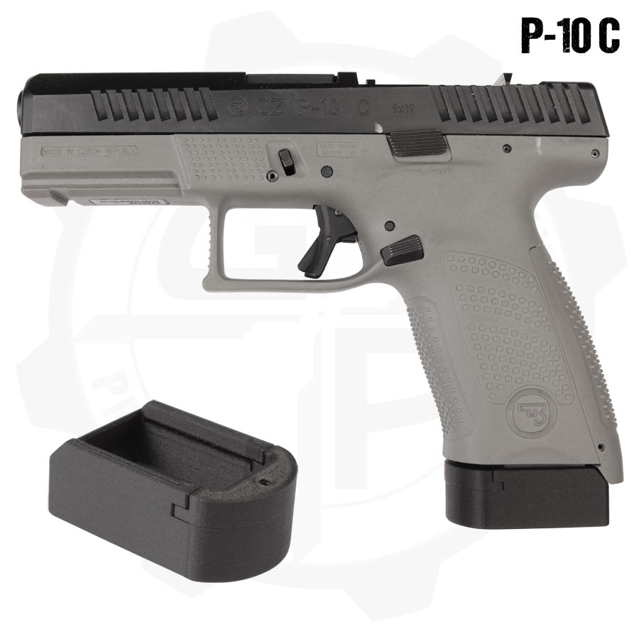 2 Magazine Extension For Cz P-10 C And P-09 Pistols > Galloway Precision
