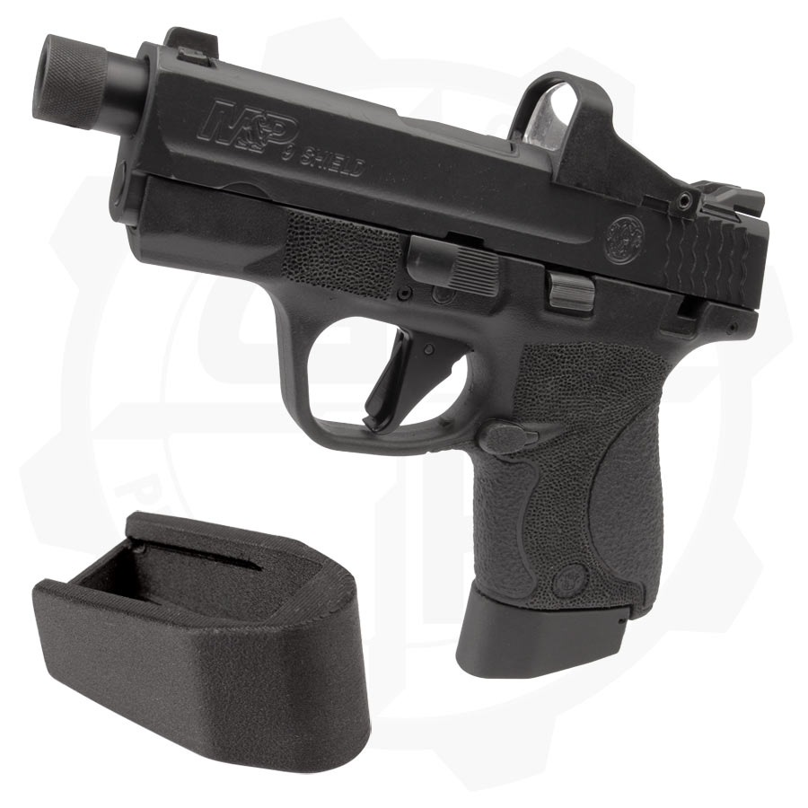 1 Magazine Extension For Smith Wesson M P 9 Shield And 40 Shield Pistols Galloway Precision