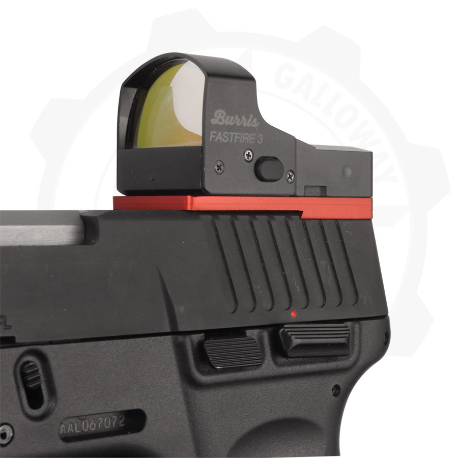 fits Glock Dovetail & Fits Taurus G3C Red Dot Mount Plate for multiple sights 