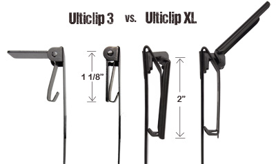 Ulticlip 3 / Ulticlip XL Comparison