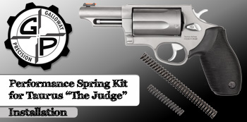 Performance Spring Kit Installation for the Taurus Judge