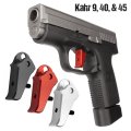 Gallowglass Flat Faced Short Stroke Trigger for Kahr 9, 40, and 45 Pistols