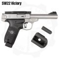 +1 Magazine Extension for Smith & Wesson SW22 Victory Pistols