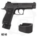 +2 Magazine Extension for SAR USA K2 45 Full Size Pistols