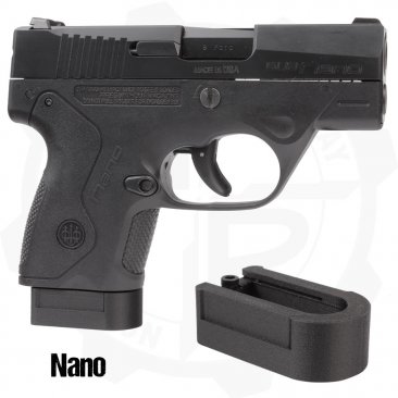 +1 Magazine Extension for Beretta APX Single Stack Pistols