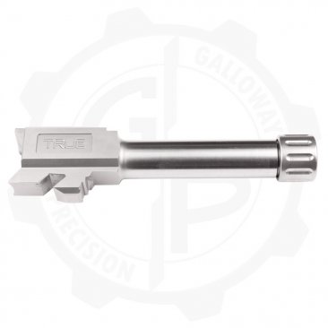 True Precision Match Grade Drop-In Threaded Barrel for Glock G43 Pistols