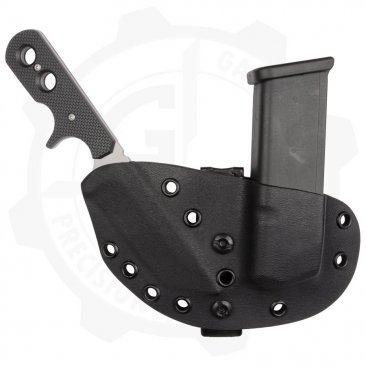 Mini Tac Tanto - Magazine Combination Holster with Ulticlip for Glock G17, G19, G22, G23, G26, and G27 Pistols