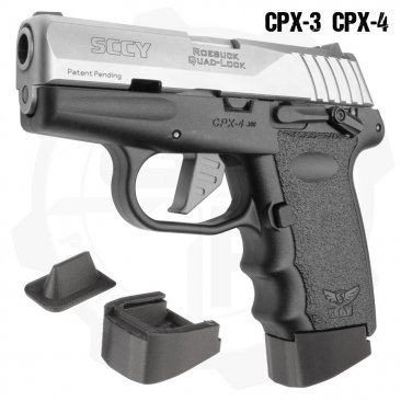 +3 Magazine Extension for SCCY CPX-3 and CPX-4 Pistols