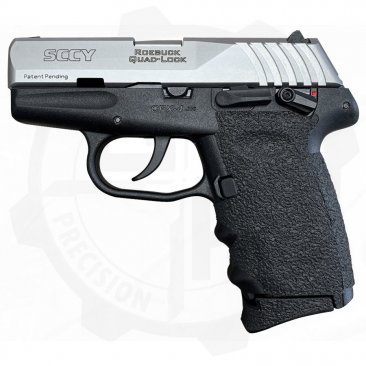 Black Traction Grip Overlays for SCCY CPX-4 Pistols