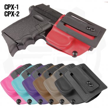 Compact Holster with Fabriclip for SCCY CPX-1 and CPX-2 Pistols