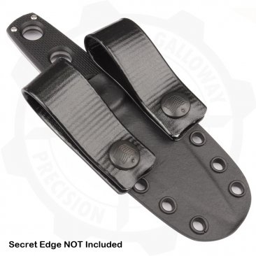 Cold Steel Secret Edge Adjustable Position Sheath with Double Belt Loops