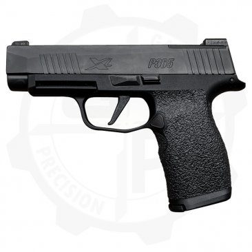 Black Traction Grip Overlays for Sig P365 XL Pistols