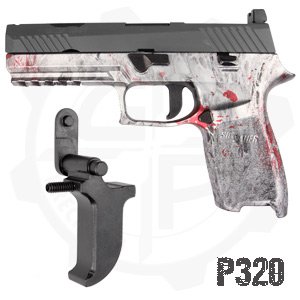 Closeout Paladin Flat Faced Trigger for Sig Sauer P320 Pistols