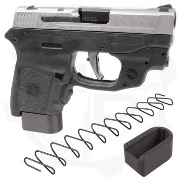 +1 Pinky Magazine Extension for Smith & Wesson BG380 and M&P 380 Pistols
