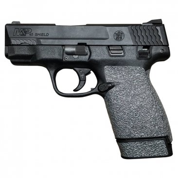 Grey Traction Grip Overlays for Smith and Wesson M&P 45 Shield Pistols