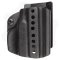 Compact Holster with Fabriclip for Smith & Wesson BG380 and M&P 380 Pistols with Internal Crimson Trace