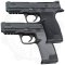 Traction Grip Overlays for Smith and Wesson M&P 9, 40, and 22 Full Size Pistols