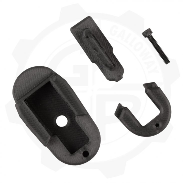 +1 Magazine Extension for Smith & Wesson M&P 9 Shield EZ Pistols